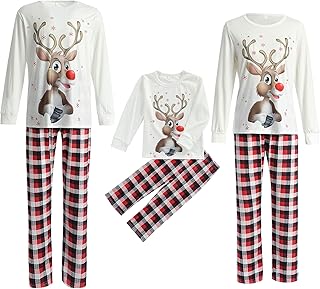 Family clothing 2021, printed Christmas hat, striped top, long sleeves, set of winter clothes for children and adults.. DIAYTAR NIGERIA: Where shopping dreams come true with budget-friendly prices and nationwide shipping.