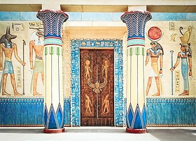 Beleco Egyptian background in 3 x 2 m fabric, ancient Egyptian writing on stone in Egypt, backdrop for photography, party decoration supplies, photo background accessories for photo shoot.. Your budget-friendly online marketplace, DIAYTAR NIGERIA delivers a world of products in just 5-8 days.