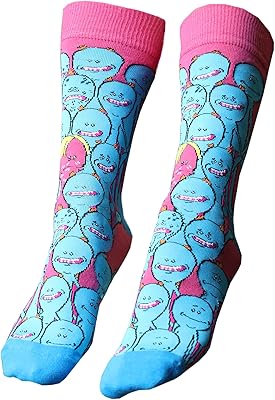 Unisexed socks in colorful pop's World Rick and Morty Funny and Fashionable.. Discover unbeatable variety on DIAYTAR Nigeria — shop today, delivered this week.