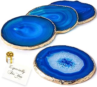 Set of 4 agate glass for natural crystal drinks.. One platform, endless products — welcome to DIAYTAR Nigeria.