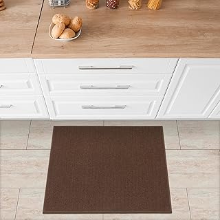 Otmanson ottohome 2x3 floor mat with sustainable non -slip design 2'3 "x 3", brown.. Shop from our extensive catalog at DIAYTAR NIGERIA and enjoy doorstep delivery in just 5-8 days.