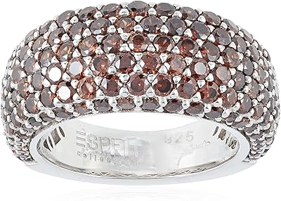 Sterling 925 Silver Silver Ring of the Spirit, Crystal collection.. DIAYTAR NIGERIA: Making online shopping accessible with affordable prices and nationwide delivery service.