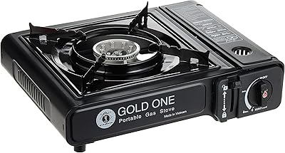 BAMSHAL portable gas stove with kosher button, fuel connector with transport bag, multicolored, 29650.. DIAYTAR NIGERIA: Bringing quality products to every Nigerian home at prices everyone can afford.