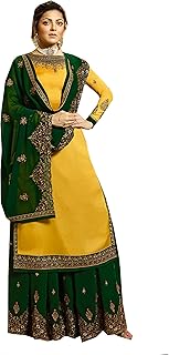 Pakistani salwar costume of Indian and Pakistani creators for women Georgette Palazzo Salwar Kameez ready to wear - LT 4201 model.. Thousands of items, all priced just right — shop DIAYTAR Nigeria today.