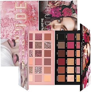 Pallet of remastered eyeshadows Hooda Girl Beauty Rose Gold + Nude Edition (combined kit of 2 eyeshadows) with matt and shimmering finish.. Experience the satisfaction of affordable shopping with DIAYTAR NIGERIA's nationwide 5-8 day delivery.