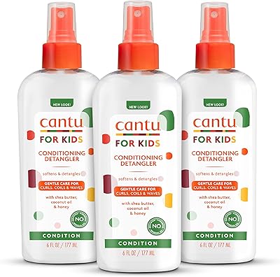 Post-shampoo detangling Cantu Care for Kids, 6 fl oz, 3, white package, 18 fl oz.. Your shopping needs fulfilled through DIAYTAR NIGERIA's extensive selection and nationwide delivery.