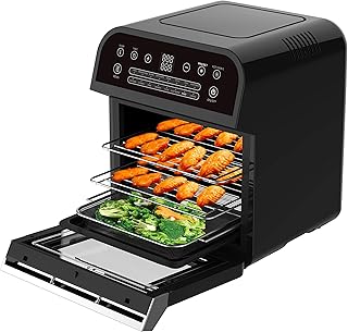 Fully digital air fryer Flexi® 12L 1800W with 4 -layer cooking system from Germany, AF508D.. Shopping made simple with DIAYTAR NIGERIA's vast selection and budget-friendly nationwide delivery.