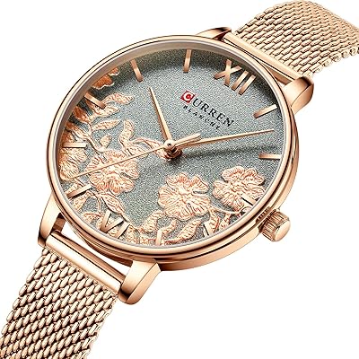 Related watch with small dial resistant in stainless steel water 9065 for women, pink gold, 32 mm.. DIAYTAR NIGERIA: Where value meets variety with reliable nationwide delivery in under 8 days.