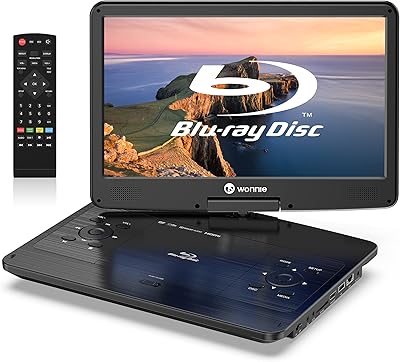 DVD reader Blu-ray Portable Wonnie 169 "with swivel HD 141".. DIAYTAR NIGERIA: Where every shopping need is met with affordable prices and timely delivery.