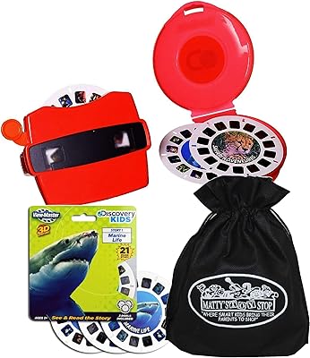 View Master 3D Classic Discovery With Sea Life Recharge Gift Box with Matiz Play Stop Bag in bonus, Package of 2.. Experience the joy of discovery with DIAYTAR NIGERIA's vast catalog and nationwide affordable delivery.