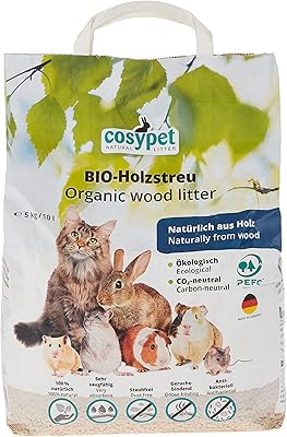 Confitable bio-organic wood litter sand CPBO10, white, 25 × 22 × 23, capacity of 10 liters, CPBO10.. DIAYTAR NIGERIA delivers affordability and convenience with every purchase, shipped within the week.