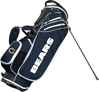Golf Team Golf NFL Birdie Stand Golf Bag, Light, 14-position club separator, spring support, isothermal pocket, Velcro and padded handles and padded handles.. Discover the perfect balance of price and convenience with DIAYTAR NIGERIA's nationwide e-commerce platform.