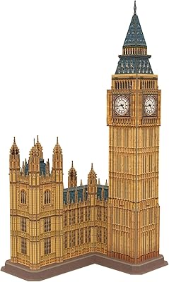 Set of toys of British architectural model 3D Fun Cube of National Geographic London for adults and children, the game Big Ben with booklet, DS0992h.. Discover thousands of products on DIAYTAR Nigeria — from fashion and electronics to home goods. We guarantee quick delivery and competitive pricing across the board.