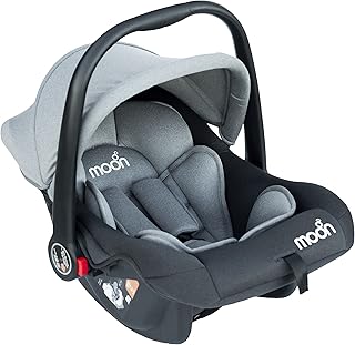 Baby and toddler Bebo travel car seat with full support pillow, back-oriented design, adjustable as a cradle with awning, suitable for newborns and more up to 13 kg of moon, gray color.. Shop efficiently with DIAYTAR NIGERIA, offering thousands of products at unbeatable prices delivered promptly.