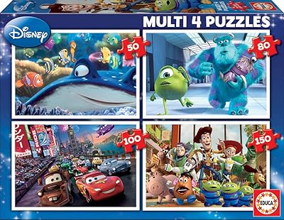 Puzzle Aduca Lot of 4 50 80 100 150 pieces 15615.. Experience shopping without stress at DIAYTAR NIGERIA's comprehensive and budget-friendly platform.