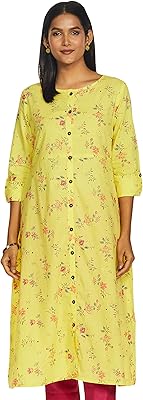 Kurta Trapeze in cotton for women from the Amazon brand - Mix.. DIAYTAR NIGERIA: Your gateway to affordable products delivered reliably across Nigeria.