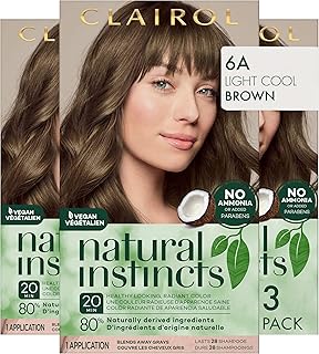 Semi-permanent coloring clairol natural instincts, 6a Cold light chestnut, pack of 3.. Shop for less and receive more with DIAYTAR NIGERIA's expansive e-commerce platform and nationwide delivery.