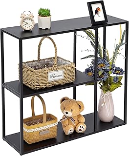 Hadani metal console table at 3 levels with storage shelf... Shop confidently on DIAYTAR Nigeria — everything you need, delivered quickly.