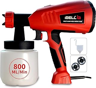Paint sprayer capable SG60-26, 400 W, copper engine, 800 ml paint tank, maximum flow: 800 ml/min.. Your trusted marketplace, DIAYTAR NIGERIA offers comprehensive selection with budget-friendly delivery.