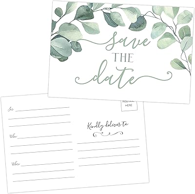 50 Save the date in eucalyptus for wedding, engagement, birthday, baby shower, birthday party, save the wooden date invitations.. Discover the perfect shopping experience with DIAYTAR NIGERIA's vast selection and prompt delivery service.