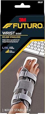 Futuro deluxe wrist support for right hand, size L/XL, gray, 09137ent. helps relieve symptoms of pain and provides solid support. 1 unit/package.. Your budget-friendly online marketplace, DIAYTAR NIGERIA delivers a world of products in just 5-8 days.