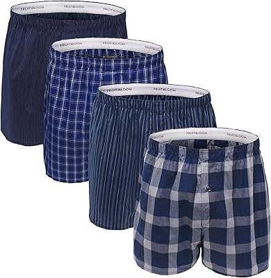 Boxers woven fruit of the loom for men (package of 4).. DIAYTAR NIGERIA: Bringing affordable shopping solutions with a diverse product catalog delivered nationwide.