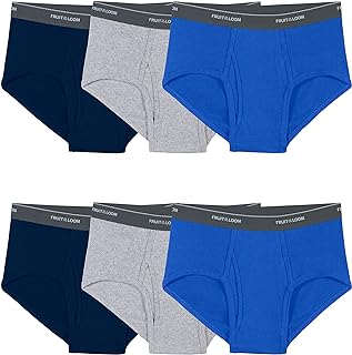 Assorted pants Fruit of the loom, lot of 6 for men (pack of 6).. DIAYTAR NIGERIA puts thousands of products at your fingertips with affordable prices and delivery within a week.