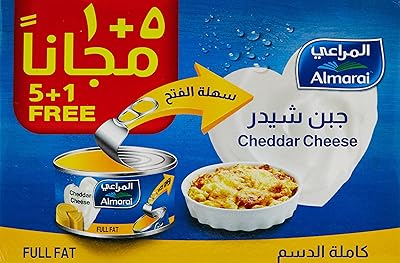 Almarai whole cheddar cheese, 6 boxes, 56 grams.. DIAYTAR NIGERIA delivers value, variety, and convenience with our nationwide 5-8 day shipping.