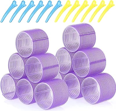 Set of 24 large hair rollers 12 Auto-aggregating 48 curling.. DIAYTAR NIGERIA brings the marketplace home to you with affordable prices and delivery in 5-8 days.