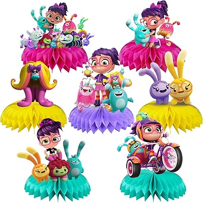 ABBY HATCHER birthday party decorations, 7 pieces table centers on the daddy theme, photomaton accessories, cake decorations, abby hatcher party supplies for boys, fans.. Shop smarter with Nigeria's premier e-commerce platform, featuring affordable products delivered nationwide.