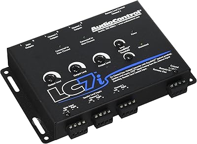 Audio Control LC7i Output converter 6 black channels with bass regeneration.. DIAYTAR NIGERIA bridges the gap between desire and affordability with nationwide delivery in under 8 days.