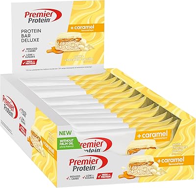 White chocolate and vanilla first premium chocolate protein bar 12 x 50 g - high protein content, low carbohydrate and palm oil content.. Discover endless possibilities with DIAYTAR NIGERIA's comprehensive catalog and reliable delivery service.