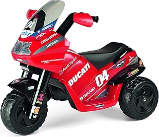 Big Pergo - Elegant motorcycle toy Ducati Desmosidisi evo with rechargeable battery for children/toddlers with lights and sounds, adapted to children of 1 year and more - red.. Great deals and fast delivery — the DIAYTAR Nigeria guarantee.