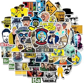 Breaking Bad Stickers Pack of 50 Adhesive stickers - Breaking Bad TV stickers for laptop, funny laptop stickers, computer, water bottles, water bottles (Bad Bad).. DIAYTAR NIGERIA: Where affordability meets reliability with thousands of products delivered promptly.