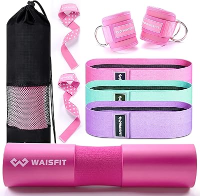 Squat cushion w wisefit athletics and pair of ankle straps for cable machine, foam cervical pillow and kick -kick belt.. Shop smarter, not harder with DIAYTAR NIGERIA - thousands of products at your fingertips with affordable delivery.