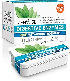 Digestive enzymes Zenwise Health plus prebiotic and probiotic supplement travel format.. DIAYTAR NIGERIA makes quality accessible with our extensive catalog and competitive delivery rates.