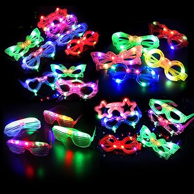 21 LED glasses 7 shapes 6 shine in the dark party supplies.. Shop with intention at DIAYTAR NIGERIA, offering thousands of products at budget-friendly prices.