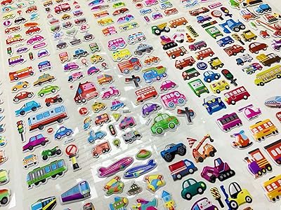 Truck stickers for toddlers boys, 20 different sheets, car stickers for toddlers with cars, construction, fire trucks, bus, mini-duties, planes, rockets and more.. DIAYTAR NIGERIA delivers what you want at prices you'll love, all within 5-8 days nationwide.