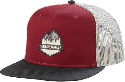 Flat cap with Authentic Recycled Mountain Subaru logo for Impreza.. Experience the power of choice with DIAYTAR NIGERIA's extensive catalog and reliable delivery service.