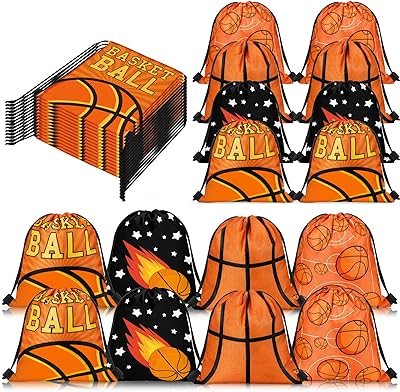 16 Pieces Basketball Bags Basketball Bag Sports Theme Basketball Day Gifts Backpack with Cordon Basketball Decorations Setting Bags For Kids For Bottle Supplies for Boys.. DIAYTAR NIGERIA: Your partner in affordable online shopping with dependable delivery within 8 days.