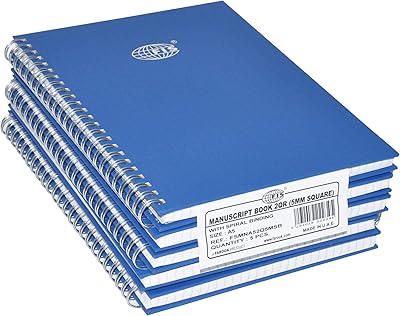 Game of squares with square spiral FIS A5 5 mm, 5 pieces (148 x 210 mm) (5 x 96 sheets) - FSMNA52Q5MSB.. DIAYTAR NIGERIA transforms dreams into deliveries with our affordable prices and 5-8 day shipping.