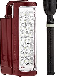 Olsenmark 24 -room rescue lantern with led, brown/black flashlight.. DIAYTAR NIGERIA: Making quality accessible to all Nigerians with affordable prices and quick delivery.