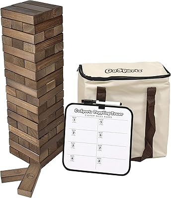 Large tower of dark spots Go Sports with additional bases | Start at 1.5 foot high and reaches more than 3 feet | Made from superior quality colored brown blocks.. DIAYTAR NIGERIA: Where smart shoppers find everything they need at prices they can afford.