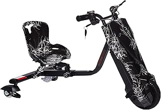 Coolbaby 24V black Spider drift scooter with Bluetooth and seat.. Shop with confidence at Nigeria's leading affordable e-commerce platform with reliable delivery services.