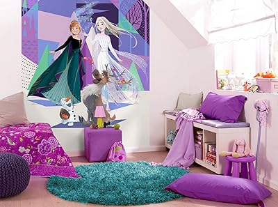 KOMAR DISNEY IADX4-059 Wallpaper Frozen Abstract Arendelle Dimensions: 200 x 280 cm (Width x Height).. Fast delivery, fair prices, and full variety — only on DIAYTAR Nigeria.