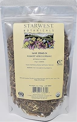 Starwest Botanicals Biological Armoise Cut and Summée, 4 ounces.. DIAYTAR NIGERIA: Where quality meets affordability, with thousands of products delivered in less than 8 days.