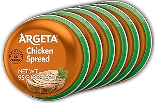 Argeta Pate spread, chicken, 3.35 oz (pack of 6).. Discover endless possibilities with DIAYTAR NIGERIA's vast e-commerce selection and budget-friendly delivery.