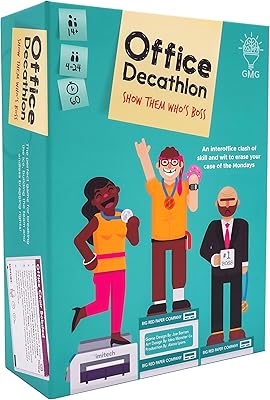 Gray Matters Games Decathlon Office Game, Office game with Olympic inspiration team and fun tie for desktops or at home | User manuals available on Zoom |.. Shop smarter, not harder with DIAYTAR NIGERIA - thousands of products at your fingertips with affordable delivery.