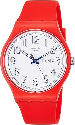 Quartz watch for men, analog display and silicone bracelet SUOR707, red, bracelet.. DIAYTAR Nigeria is your reliable online shopping destination offering an extensive range of products across all categories. Enjoy fast nationwide delivery in just 5 to 8 days and some of the lowest prices in the market.
