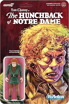 Super7 Universal Monsters: Reaction figurine The hunchback of Notre-Dame, multicolored.. DIAYTAR NIGERIA: Transforming how Nigerians shop with our vast selection and nationwide delivery.